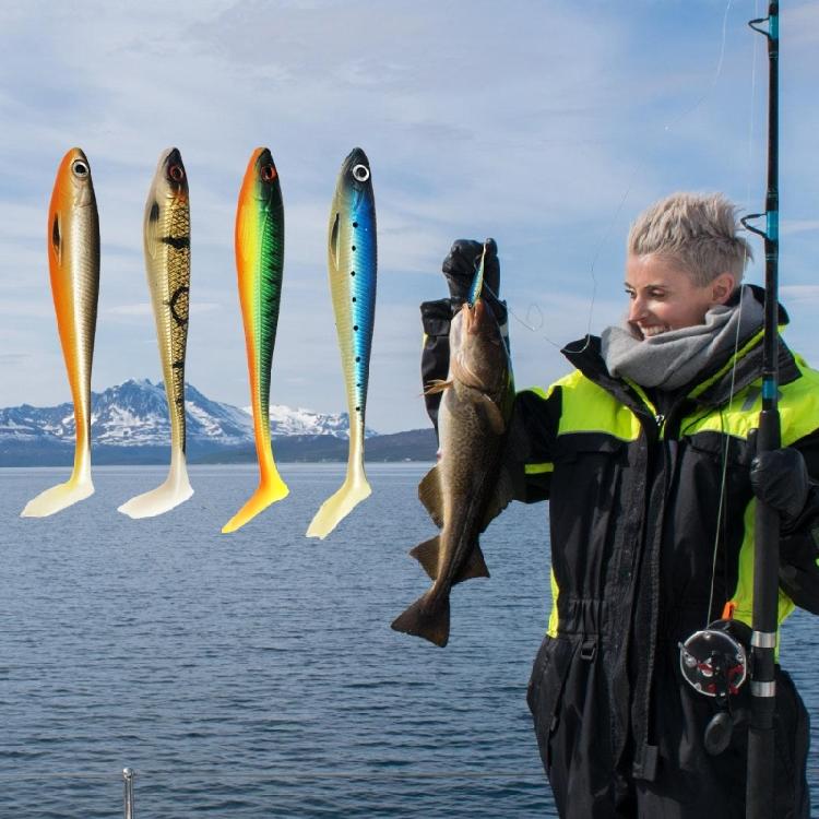 7 шт. Рыболовная приманка для форели, судака, плавательные приманки, рыболовные приманки, плавательные приманки с лопаточным хвостом, искусственные приманки для морской воды