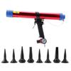 Pneumatic Glass Glue Sealant Caulk Gun Cartridge Air Gun 300 600ML