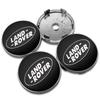 4Pcs 56mm 60mm Car Logo Wheel Center Hub Caps Badge Rim Cover Emblem For Land Rover Range Rover Evoque Velar Defender Discovery  rf3
