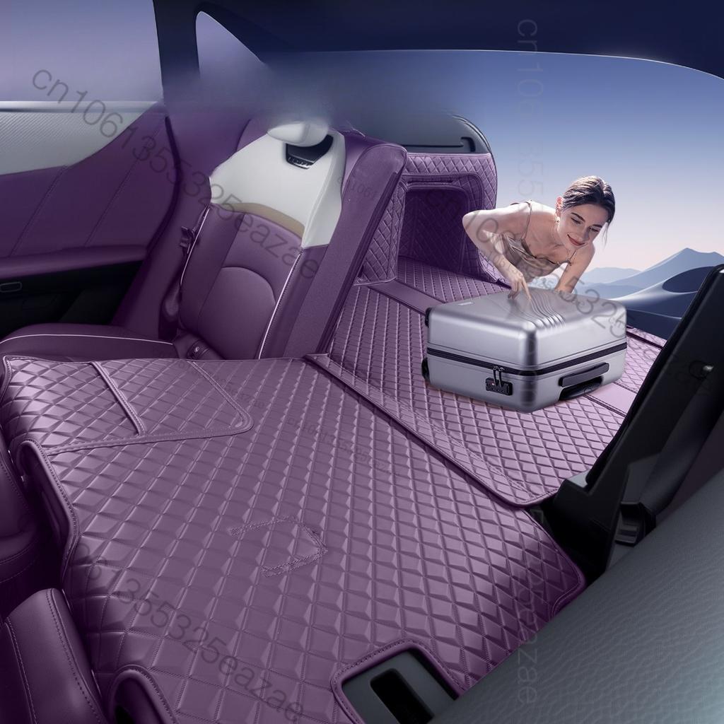 For Mazda EZ-60 EZ60 CX-6e 2025 2026 Car Boot Mat Rear Trunk Liner Cargo Leather Floor Carpet Tray Protector Accessories Mats