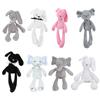 Baby Plush Rabbit Hand Puppet Soft Crib Stroller Infant Sleep Soothing Doll Mobile Pram Kids Hanging Ring Toys For Children Gift