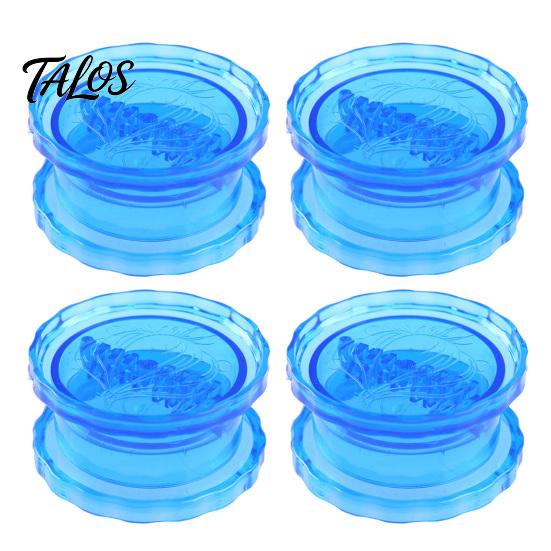 Manual Garlic Grinder Press, Transparent Grinder, Easy Operation Portable Salad Dressing Tool Chopper, for Onion Ginger Nuts Herbs Handheld