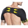 Shoulder Support for Both Muscle General and Everyday Unisex Black Shoulders, Training, Sports, Life, (L),