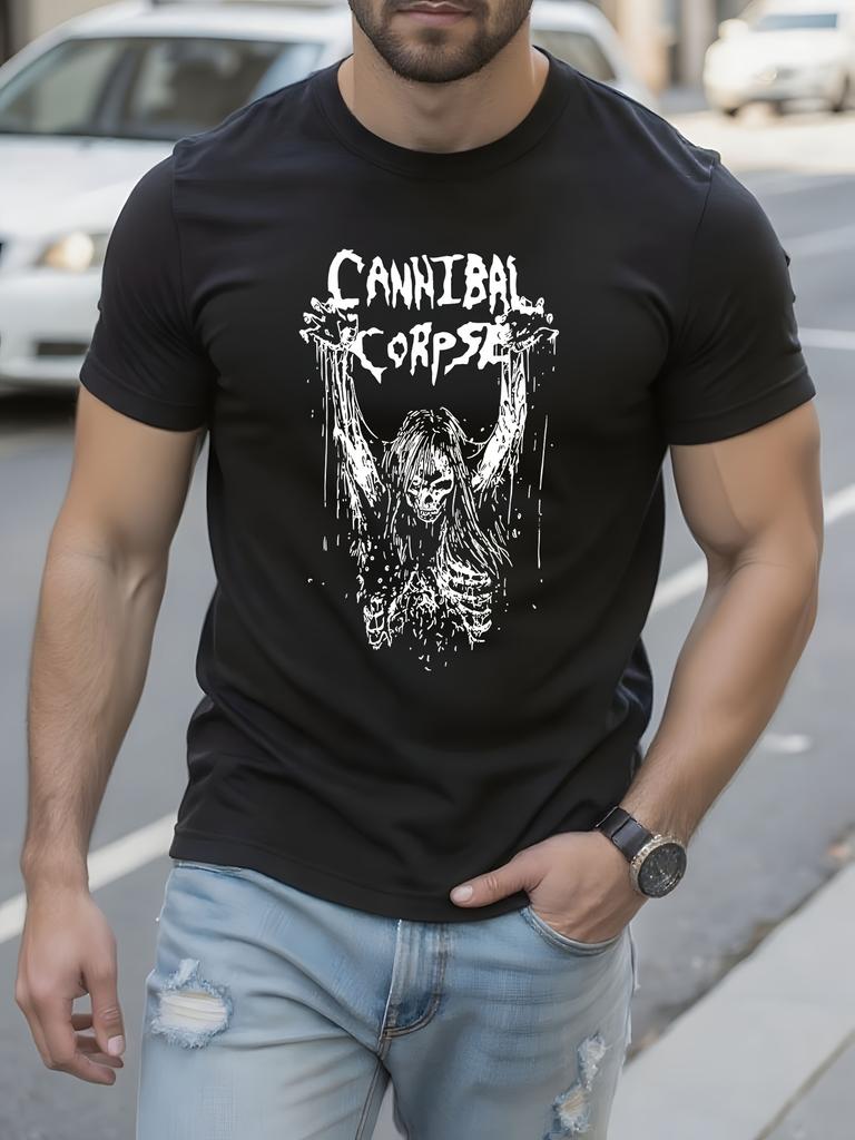 CANNIBAL CORPSE Хэви-метал Графическая футболка - Готический Хоррор...