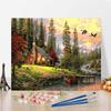 Холст Цифровая картина маслом Украшение дома Цифры Картина маслом Искусство DIY Картина по номерам