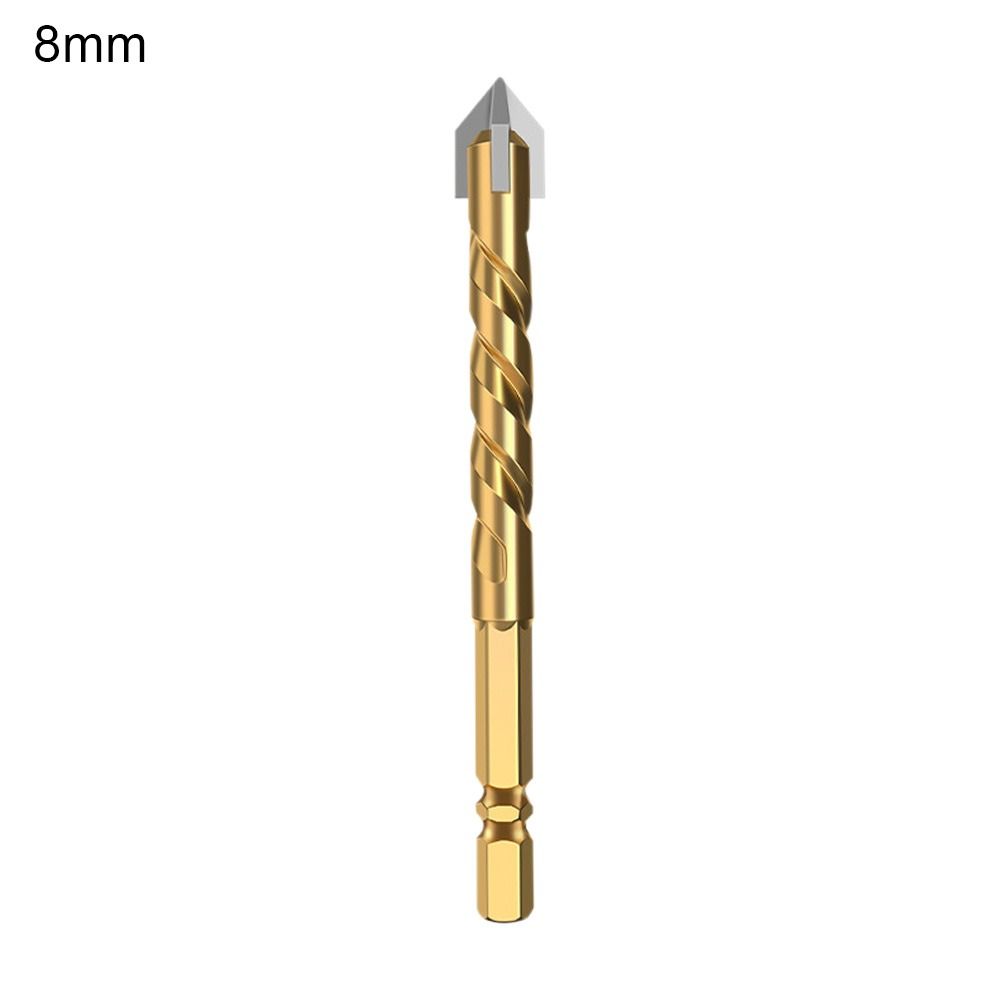 Hex Handle Drill Bits Hard Alloy Drilling Tools High Efficiency Metal Drill  Concrete