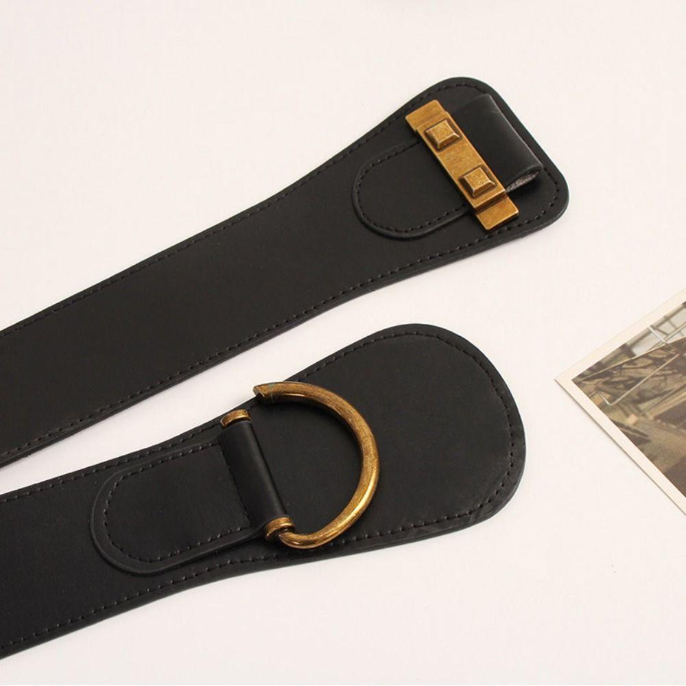 Alloy Buckle Waist Belt Waist Belts For Wome Fashion Wide Belts Dress