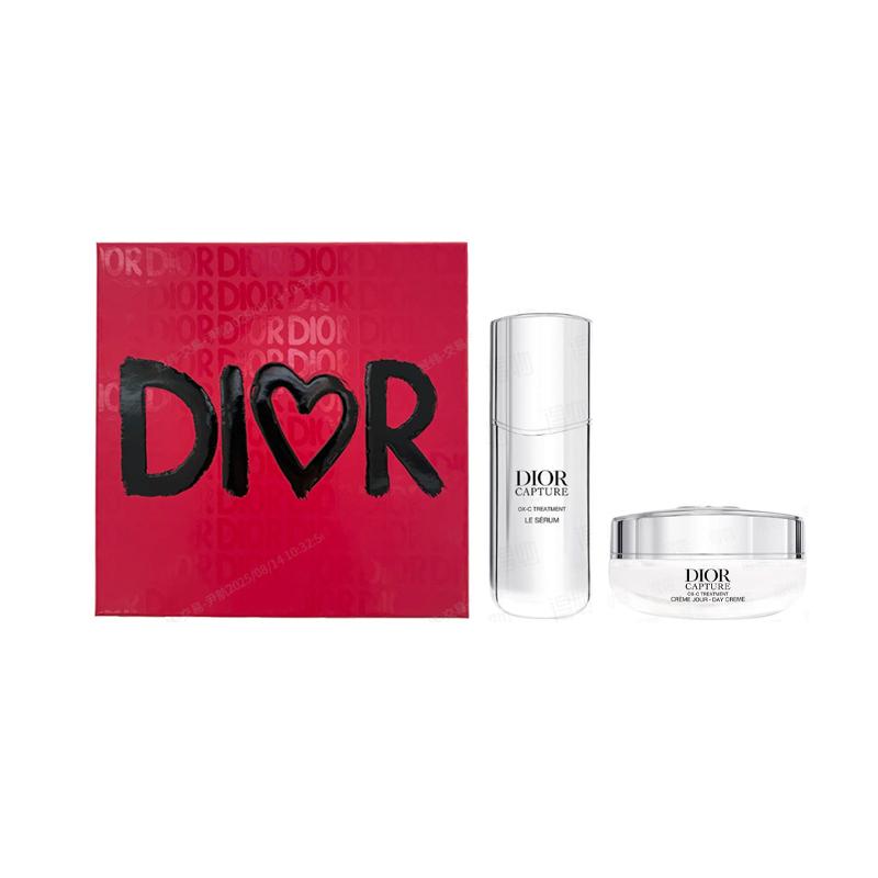 Dior Двухкомпонентный набор для ухода за кожей: маленькая A Бутылочка эссенции 30 мл + крем для лица 50 мл