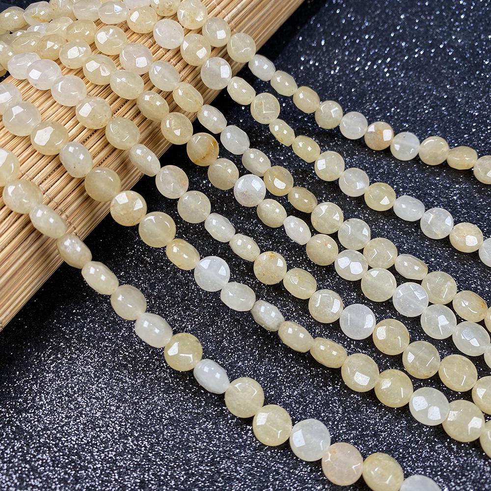 Бусины из натурального камня розовый кварц/унакит граненые бусины для изготовления ювелирных изделий DIY ожерелье браслет серьги аксессуар