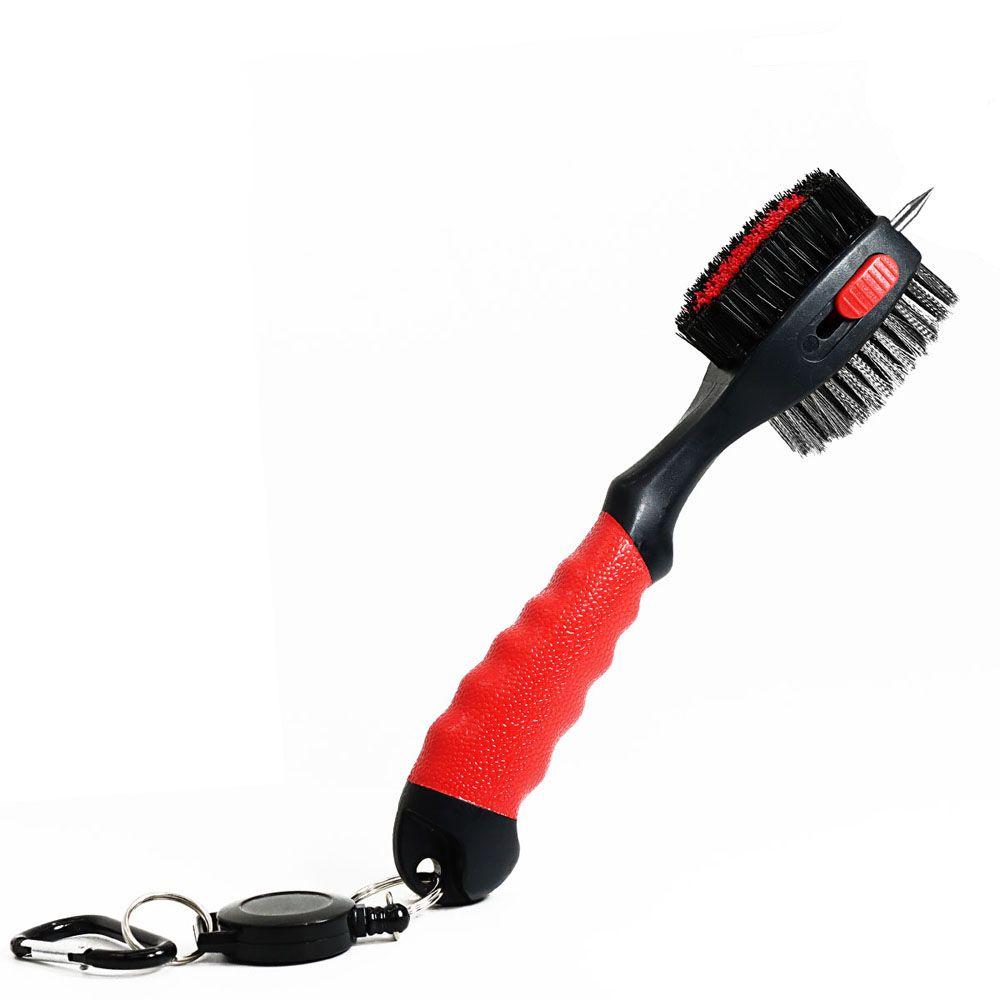 Cleaning Tool Golf Club Brush Retractable Groove Cleaner Golf Groove Cleaning Brush Sharpener Tool