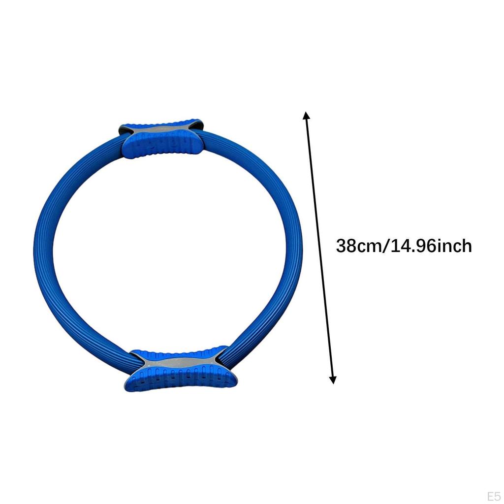 Pilates Fitness Ring Core Training Non Slip Ergonomic Device Double Handles Equipment Exercise