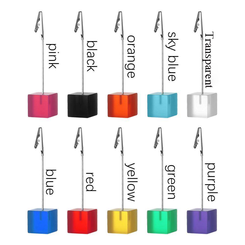 Принадлежности для домашнего декора, украшение для рабочего стола, зажимы для фотографий, зажимы, подставка из смолы, квадратная форма, карта места