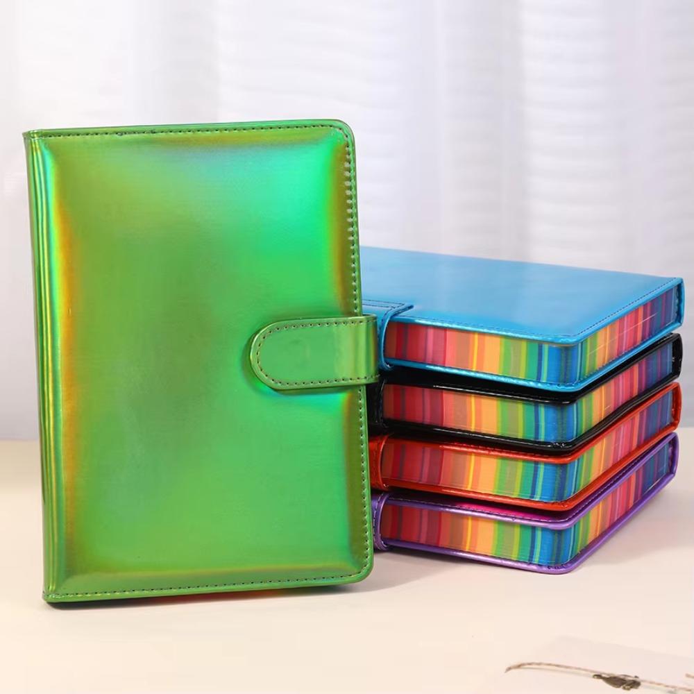 360 Page Laser Gradient Notebook A5 Student Hardcover Loose-leaf Notebook School Supply