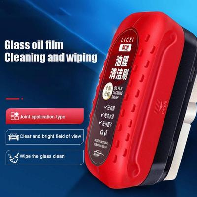 Автомобильное стекло Глянцевый Мощный очиститель лобового стекла автомобиля Удаляет масляную пленку Очиститель для автомобильных стекол Удаляет грязь Щетка для чистки автомобиля