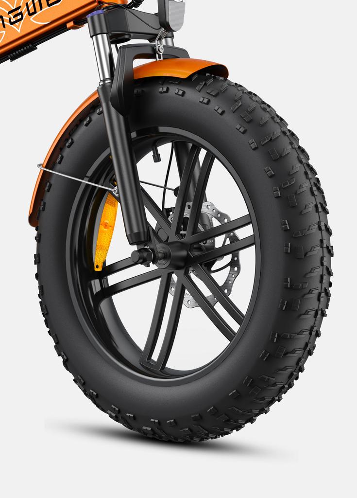ENGWE EP-2 Boost Folding E-Bike: 120KM Range, 150KG Payload, 20x4.0 Fat Tire, 55Nm Torque & PAS Boost Button