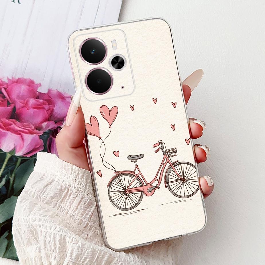 For Realme 14 5G Case RMX5075 Stylish Butterfly Painted Cover Silicone Case For Realme 14X 14 Realme14 T 14T 5G Soft Fundas Bags