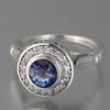 European and American Zircon Rings for Women, Double-layered Rings, Fashionable Internet Celebrity Index Finger Rings