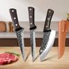5inch Forged Boning Knife Set Meat Cleaver Sushi Knife Slicing Carving Deboning High Carbon Stainless Steel Kitchen Knives