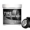 2024 100g Tire Coating Wax Wheel Shine For Car Tire Shine Coating Wheel Gloss Sealant Wax Car Tire Retreading Cleaning Cream