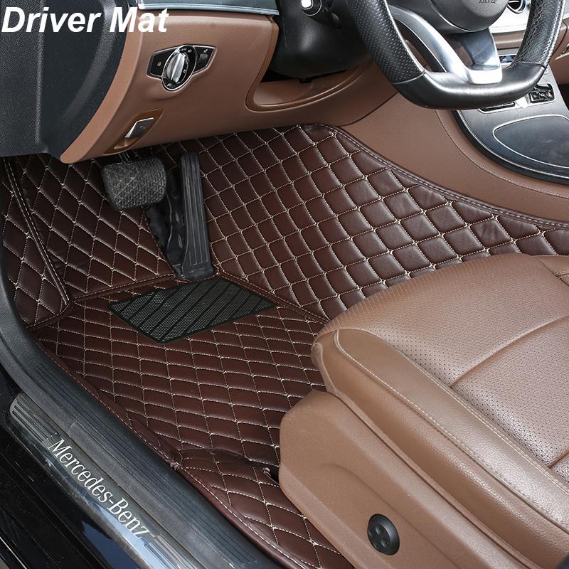 1 шт. кожаные автомобильные коврики на заказ для Volkswagen VW id4 2020 2021 2022 автомобильные аксессуары для интерьера Коврики для ног