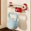 Wall Rotating Sliding Hooks Waterproof Plastic Wall Towel Hooks Space Saving Paste-on Kitchen Storage Hooks for Home