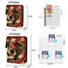 400/900 шт. Книга-альбом для карт NARUTO Папка для карт 4/9 ячеек для карт Коллекции игровых карт Двойной карман на молнии Держатель-альбом для коллекционера