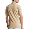 Polo Ralph Lauren SS23 однотонная рубашка поло с коротким рукавом мужская коричневая 710870645-022