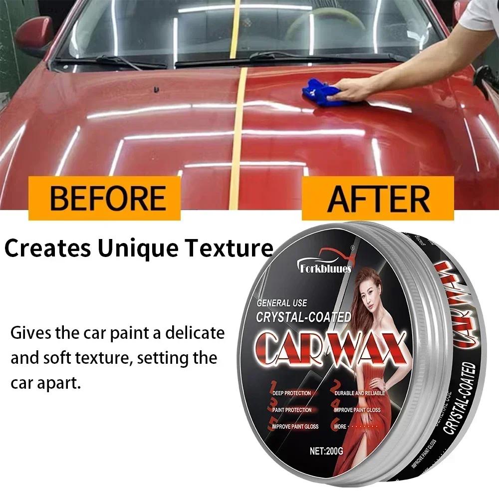 Натуральный бразильский карнаубский воск Краска Полироль для красоты и Удаление пятен Защита от царапин Автомобильный воск Покрытие Твердый автомобильный воск