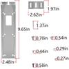 Крепежный кронштейн для датчика на транец для TotalScan 000-12603-001 Рыбалка