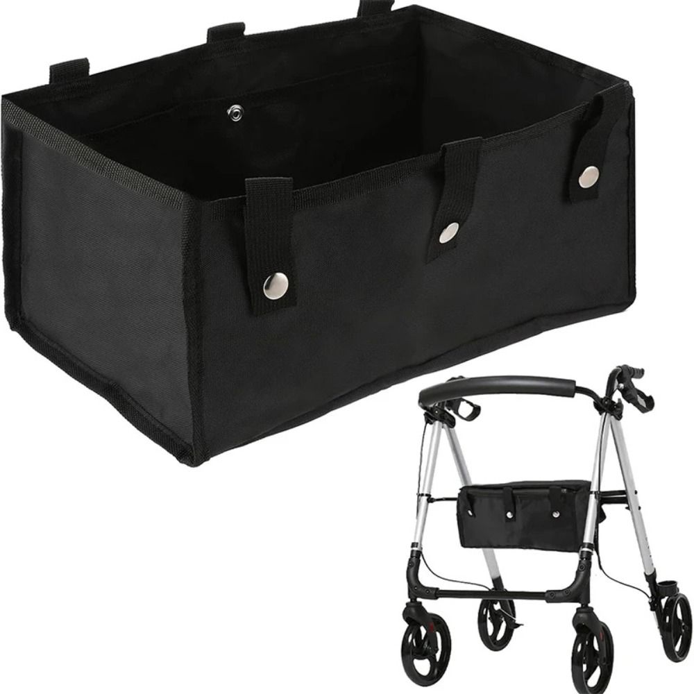 Hanging Wheelchair Storage Hanging Bag Under Seat Rollator Pouch  Baby Stroller Accessories