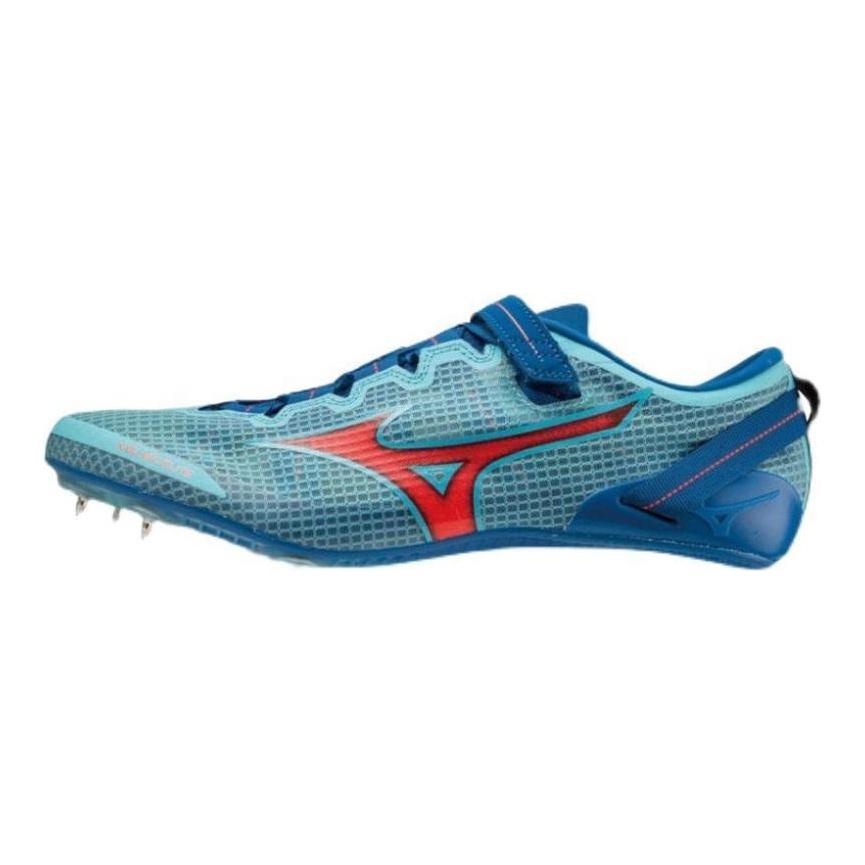 Mizuno Нескользящие Износостойкие Низкие Резиновые Кроссовки для Бега на Длинные Дистанции Унисекс Синие Кроссовки U1GA230201