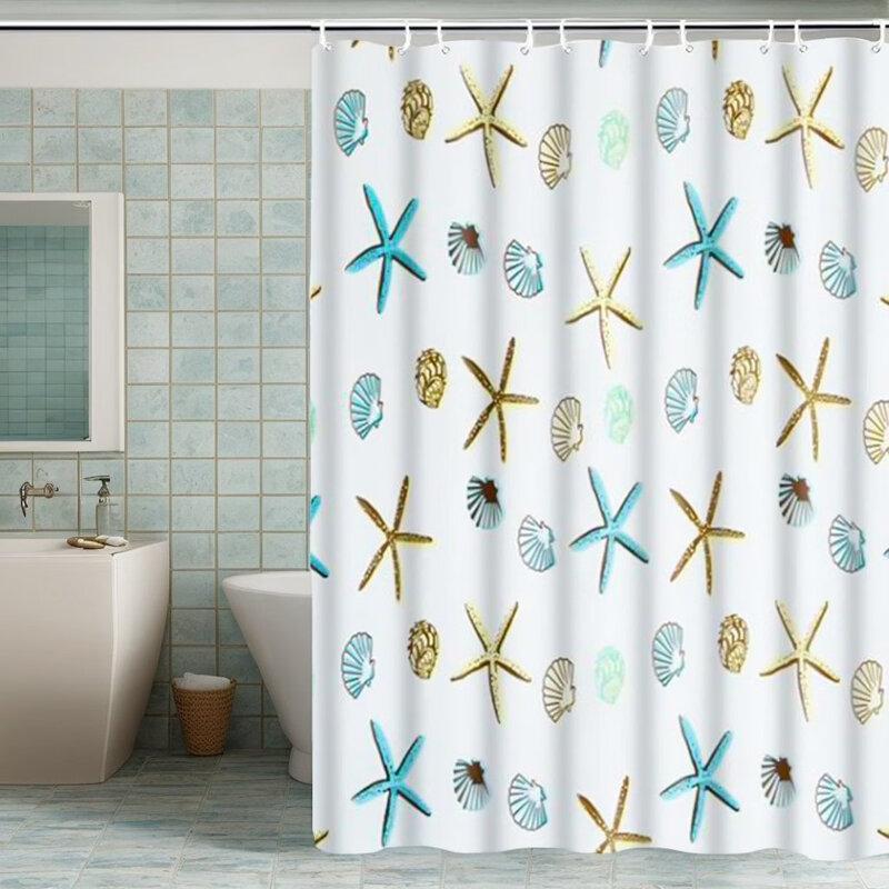 PEVA Waterproof Anti-Mold Shower Curtain