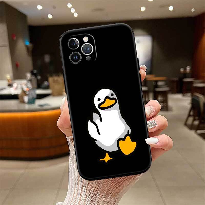 DUCK Cartoon Case for Samsung M55 M35 M15 A02 A05S A05 A06 A15 A12 A13 A10 A16 A20 A22 A24 A25 A30 A31 A32 A33 A35 A42 A50