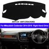 Коврик для приборной панели автомобиля DashMat Dashboard Cover Carpet 2 Layers For Outlander 2014 2015 2016 2017 2018 2019 LHD RHD