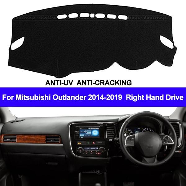 Коврик для приборной панели автомобиля DashMat Dashboard Cover Carpet 2 Layers For Outlander 2014 2015 2016 2017 2018 2019 LHD RHD