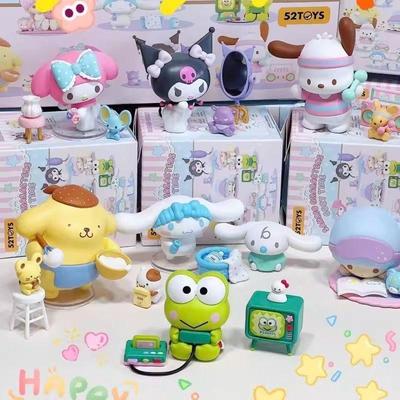 Серия 52TOYS Sanrio Family Home Time: Коллекционная фигурка-игрушка Куроми и Помпонпурин Подарок