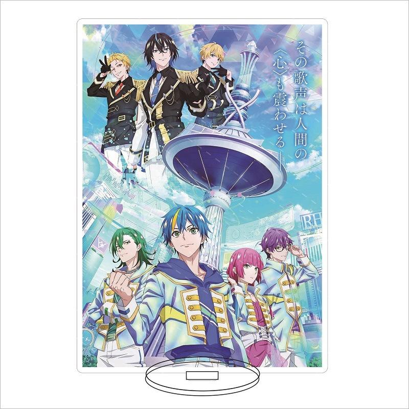 Cartoon Anime Technoroid Overmind Stand Acrylic Figure Standing Model Plate Desk Collection Ornament Cosplay Props Fans