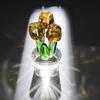 Коллекционная фигурка тюльпана из искусственного хрусталя, прозрачный тюльпан, стеклянный букет цветов, подарки на День святого Валентина, день рождения, женщине, девушке, жене