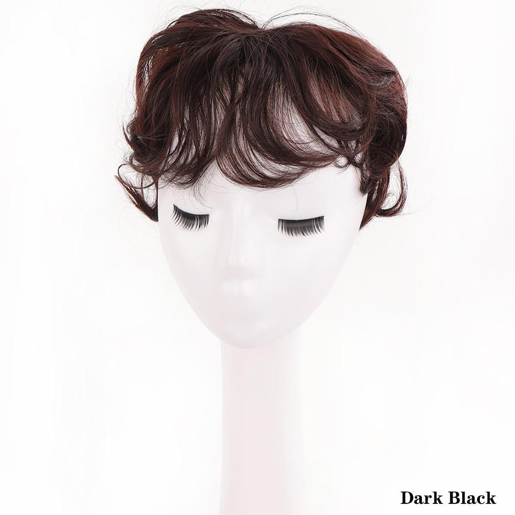 Синтетическая женская челка, короткие волосы, верхняя часть вьющихся волос, челка для парика, заколка для парика, верхние волосы, сменные волосы натурального плетения