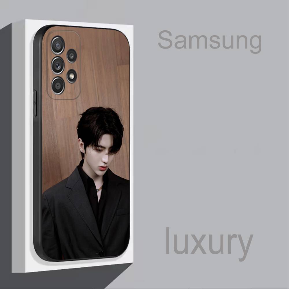 KUN Актер Китайский Чехол для Телефона Для Samsung S 25,24,23,22,30,21,10,9,Ultra,Plus,Lite,FE,4,5G Черный Мягкий Чехол