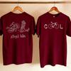 Cartoon Casual Short Sleeve Crew Neck TShirt for Unisex Novelty Graphic Tee Stupid Bike Cool Print Regular Fit Vintage Aesthetic