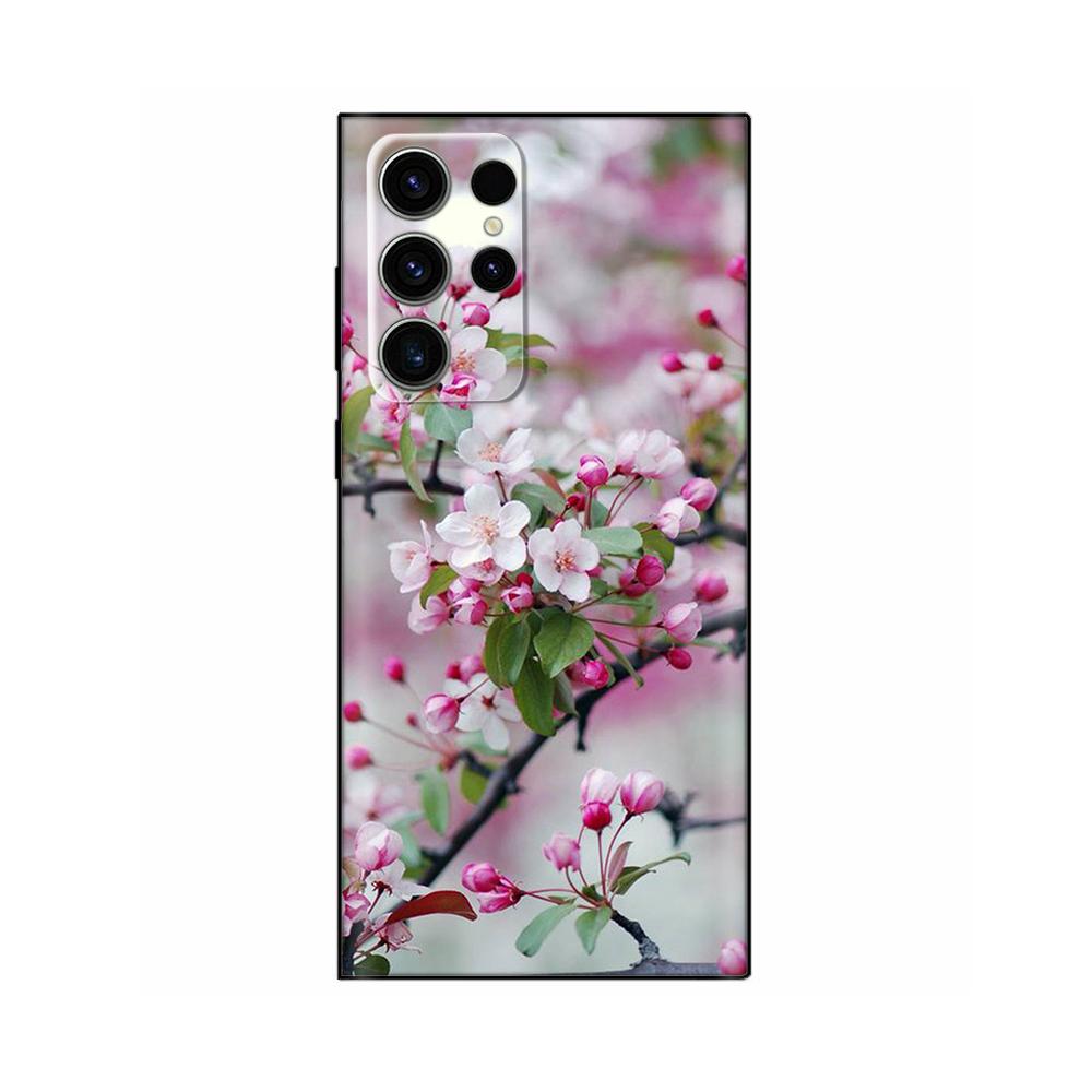 Чехол для Samsung Galaxy S24 Ultra Черный ТПУ Мягкий Силиконовый Чехол для Телефона для Samsung Galaxy S24 Plus S24+ Ударопрочные Чехлы Fundas