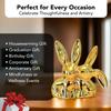 Rabbit Show Pieces for Home Decor Living Room Garden Decorative Items | Cute Animals Showpieces Gift Item for Decoration