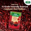 TATA Sampann Kashmiri Red Chilli Powder with Natural Oils, 100g, Kashmiri Lal Mirch Powder, With Exclusive Recipe