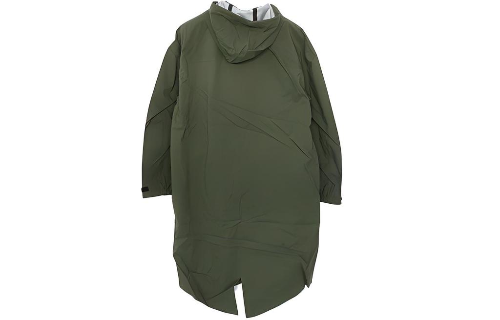 Nike Куртки Мужские Темно-зеленые С капюшоном Умеренные Другие CD6808-325