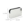 Wash Pouch Toiletry Bag Matte Makeup Case Transparent Cosmetic Bag Soft Film Bag Storage Bag