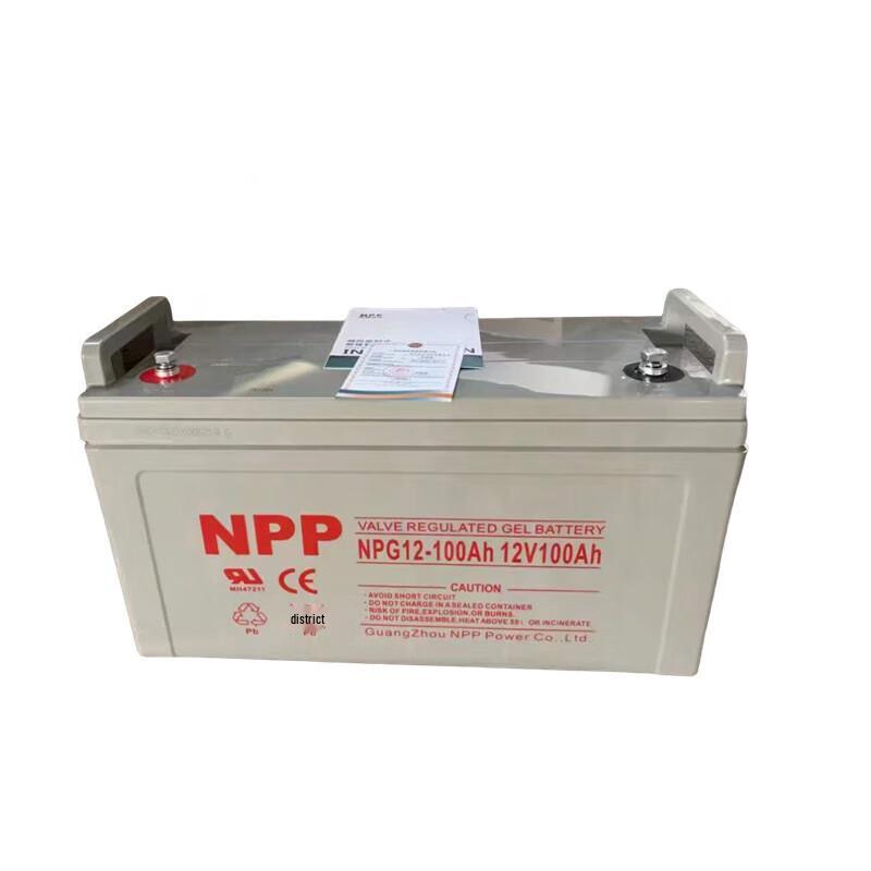 NPP NPG12-100AH 12В 100Ач необслуживаемый свинцово-кислотный гелевый аккумулятор