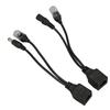 12V POE Splitter Adapter Stable Easy To Install Plug and Play Waterproof POE Splitter Adapter Male Female for IP Camera