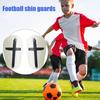 1 пара мини футбольных щитков для голени Противоскользящие Детские Подростковые Взрослые Футболисты Миниатюрные