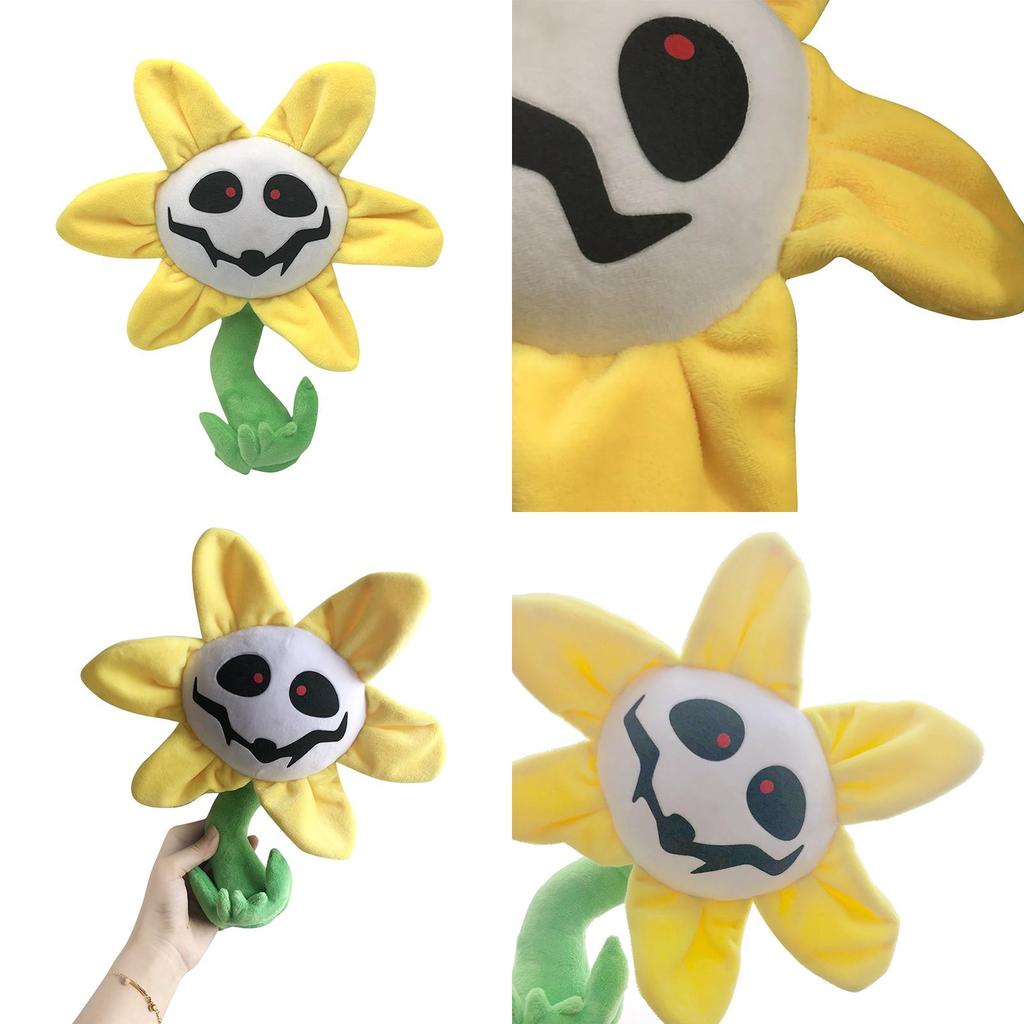 Deltarune Undertale Зомби Босс Цветок Плюшевая Фигурка Игрушка Мягкая и Красочная Мягкая Кукла для Поклонников